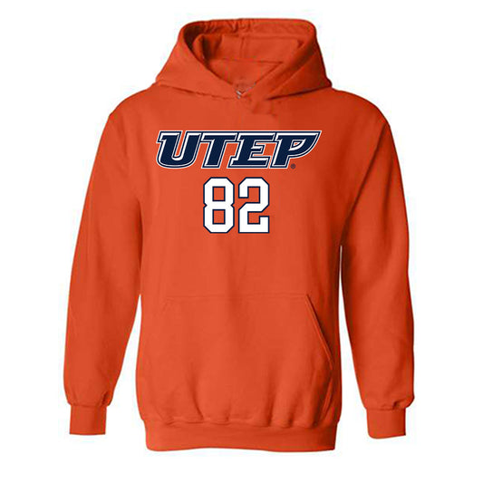 UTEP - NCAA Football : Judah Ezinwa - Generic Shersey Hooded Sweatshirt-0