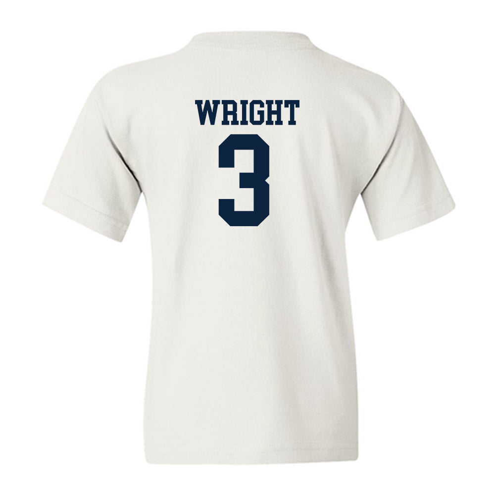 Xavier - NCAA Men's Basketball : All Wright - Classic Shersey Youth T-Shirt-1