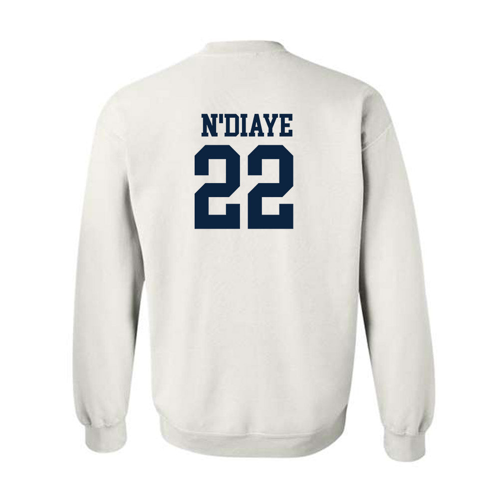 Xavier - NCAA Men's Basketball : Pape N'Diaye - Classic Shersey Crewneck Sweatshirt-1