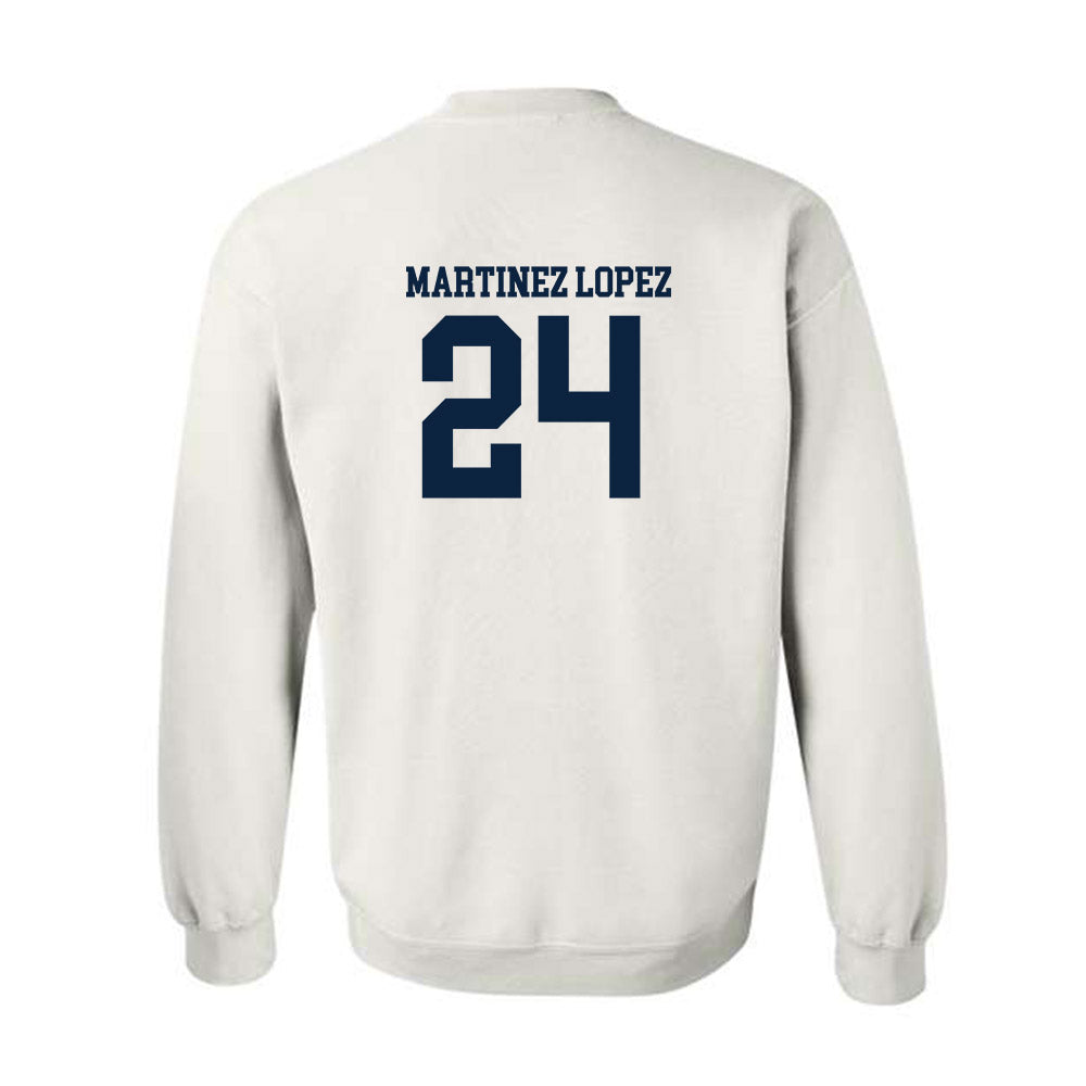 Xavier - NCAA Women's Basketball : Lucia Martinez Lopez - Classic Shersey Crewneck Sweatshirt-1
