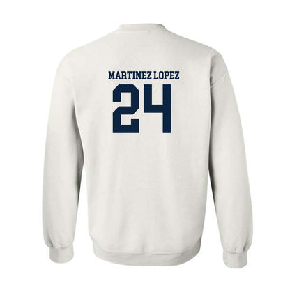 Xavier - NCAA Women's Basketball : Lucia Martinez Lopez - Classic Shersey Crewneck Sweatshirt-1