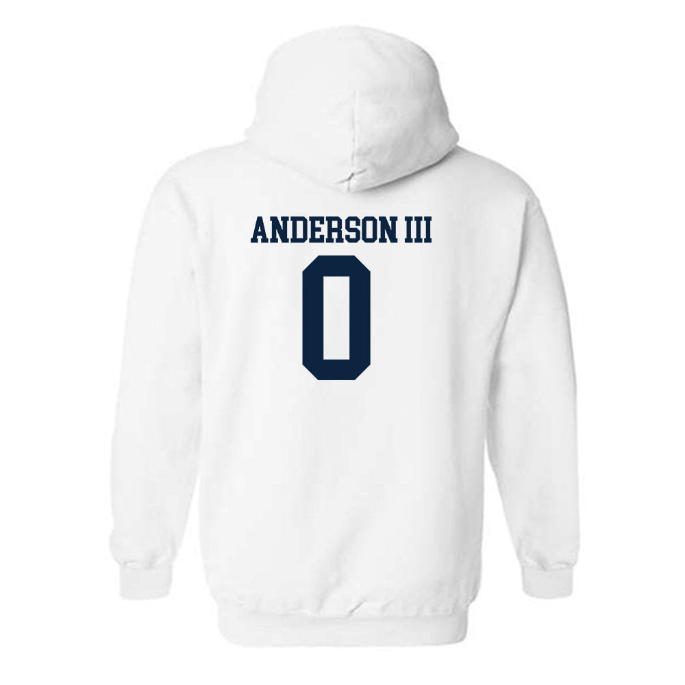 Xavier - NCAA Men's Basketball : Roddie Anderson III - Classic Shersey Hooded Sweatshirt-1