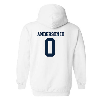 Xavier - NCAA Men's Basketball : Roddie Anderson III - Classic Shersey Hooded Sweatshirt-1