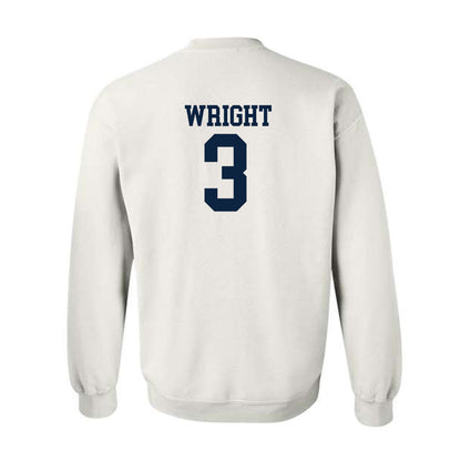 Xavier - NCAA Men's Basketball : All Wright - Classic Shersey Crewneck Sweatshirt-1