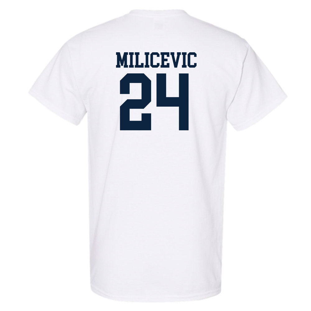 Xavier - NCAA Men's Basketball : Jovan Milicevic - Classic Shersey T-Shirt-1