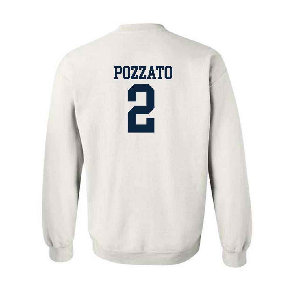 Xavier - NCAA Men's Basketball : Gabriel Pozzato - Classic Shersey Crewneck Sweatshirt-1