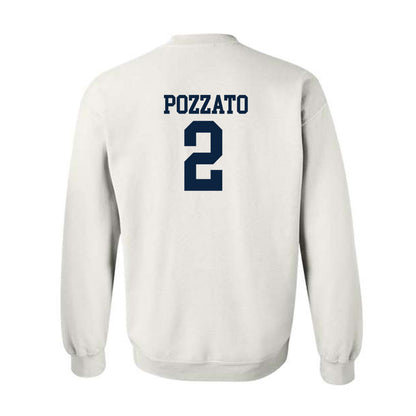 Xavier - NCAA Men's Basketball : Gabriel Pozzato - Classic Shersey Crewneck Sweatshirt-1