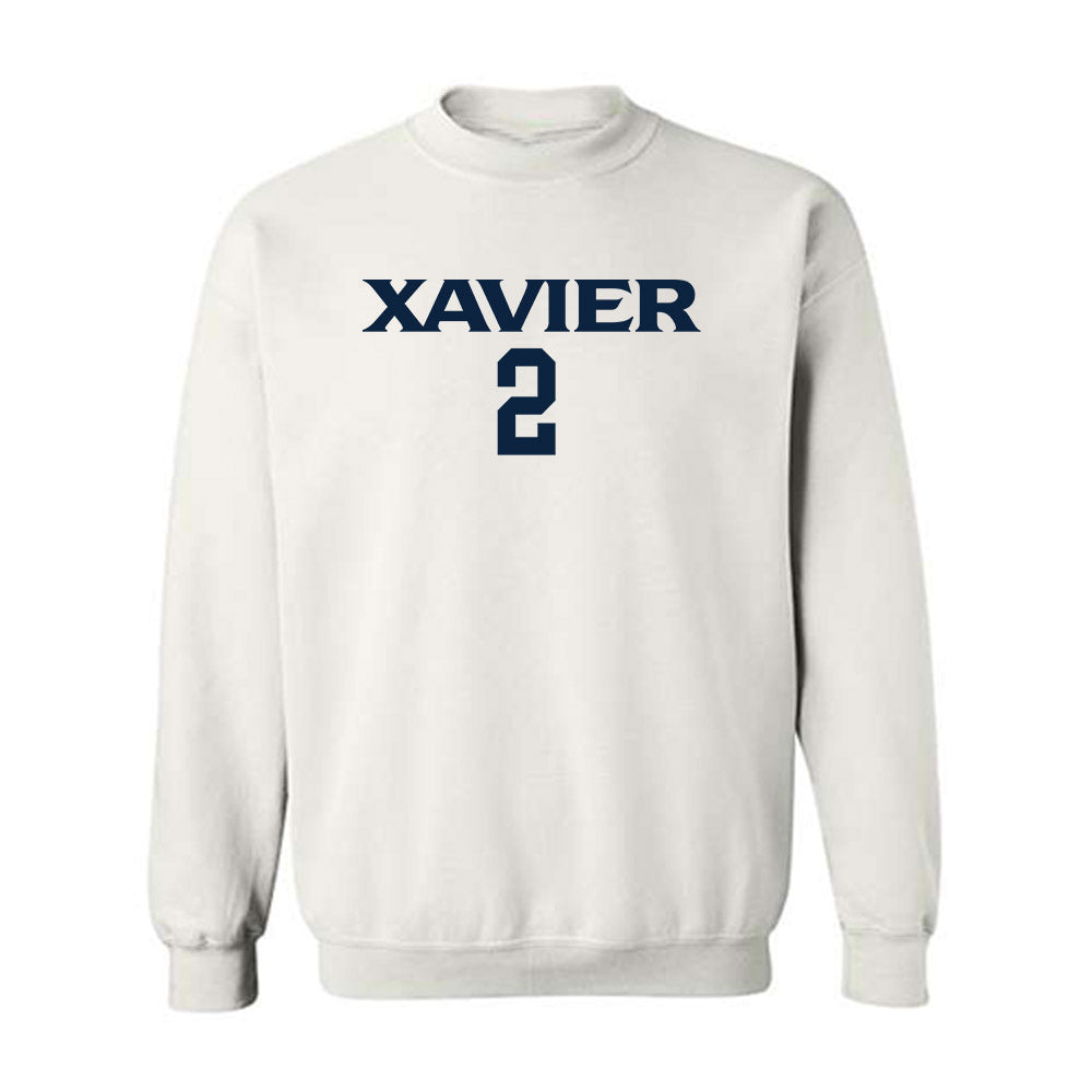 Xavier - NCAA Men's Basketball : Gabriel Pozzato - Classic Shersey Crewneck Sweatshirt-0