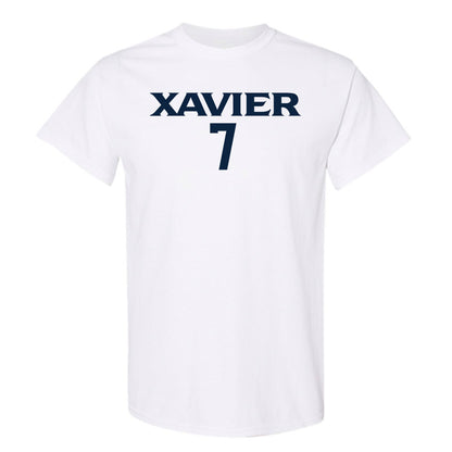 Xavier - NCAA Men's Basketball : Isaiah Walker - Classic Shersey T-Shirt-0