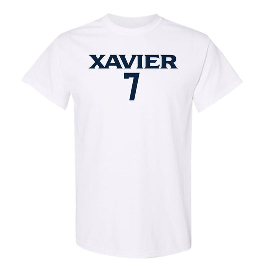 Xavier - NCAA Men's Basketball : Isaiah Walker - Classic Shersey T-Shirt-0