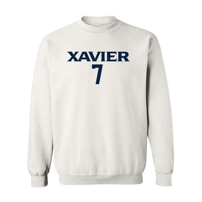 Xavier - NCAA Women's Basketball : Vivien Nejasmic - Classic Shersey Crewneck Sweatshirt-0