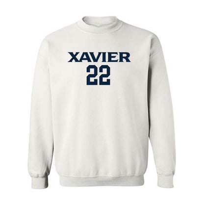 Xavier - NCAA Men's Basketball : Pape N'Diaye - Classic Shersey Crewneck Sweatshirt-0