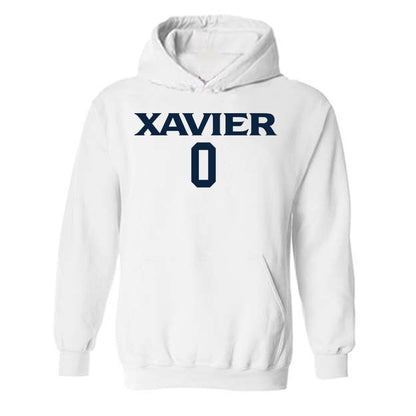 Xavier - NCAA Men's Basketball : Roddie Anderson III - Classic Shersey Hooded Sweatshirt-0