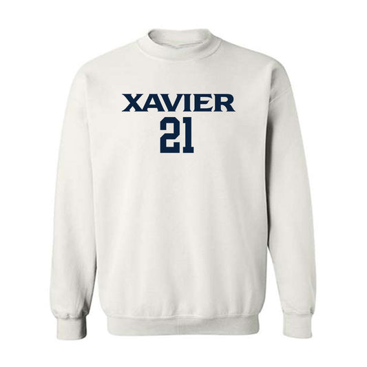 Xavier - NCAA Men's Basketball : Anthony Robinson - Classic Shersey Crewneck Sweatshirt-0