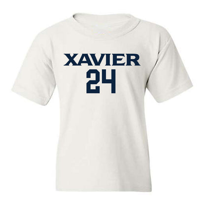 Xavier - NCAA Women's Basketball : Lucia Martinez Lopez - Classic Shersey Youth T-Shirt-0