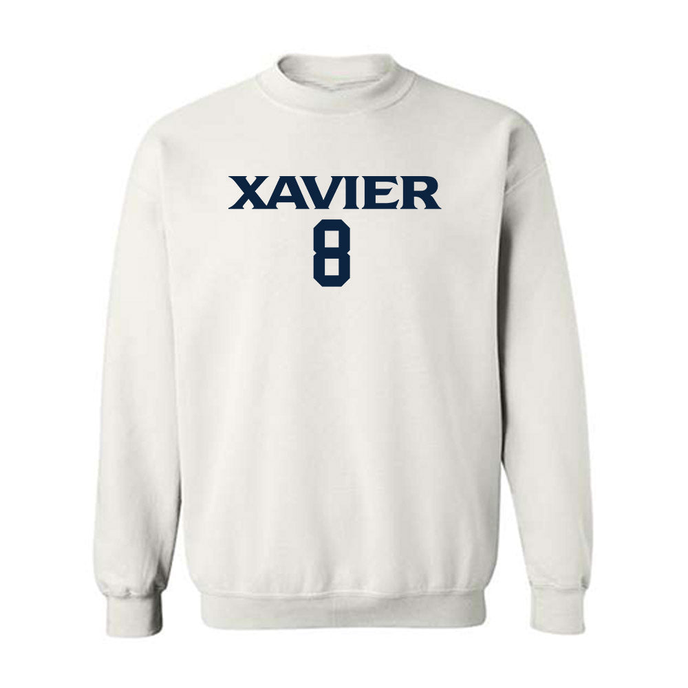 Xavier - NCAA Women's Basketball : Meri Kanerva - Classic Shersey Crewneck Sweatshirt-0