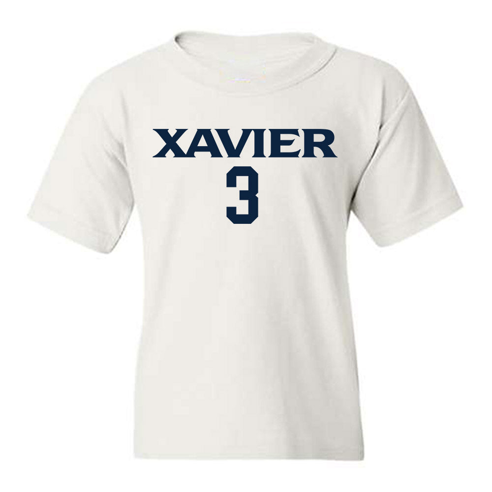 Xavier - NCAA Men's Basketball : All Wright - Classic Shersey Youth T-Shirt-0