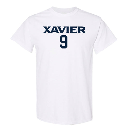 Xavier - NCAA Men's Basketball : Mier Panoam - Classic Shersey T-Shirt-0
