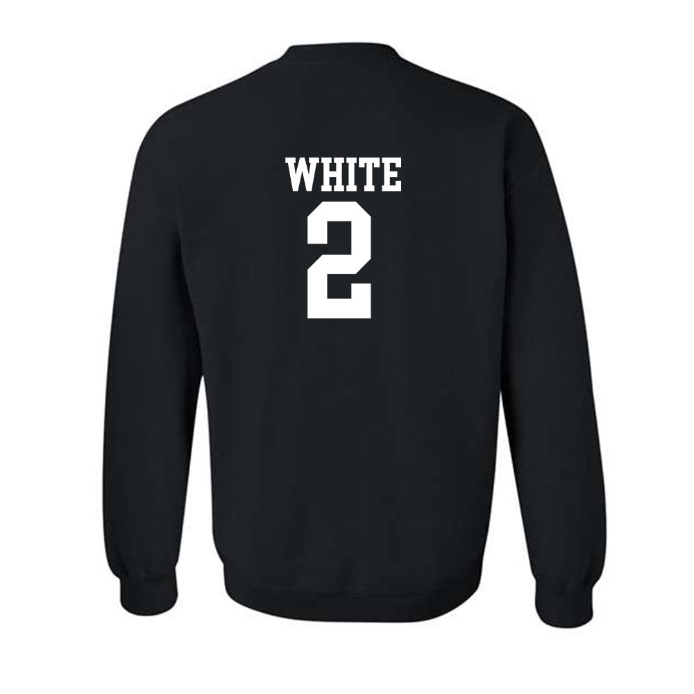Xavier - NCAA Women's Basketball : Savannah White - Replica Shersey Crewneck Sweatshirt-1