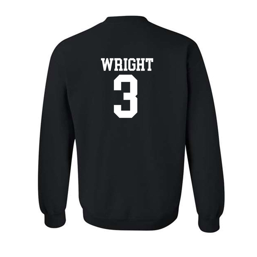 Xavier - NCAA Men's Basketball : All Wright - Replica Shersey Crewneck Sweatshirt-1