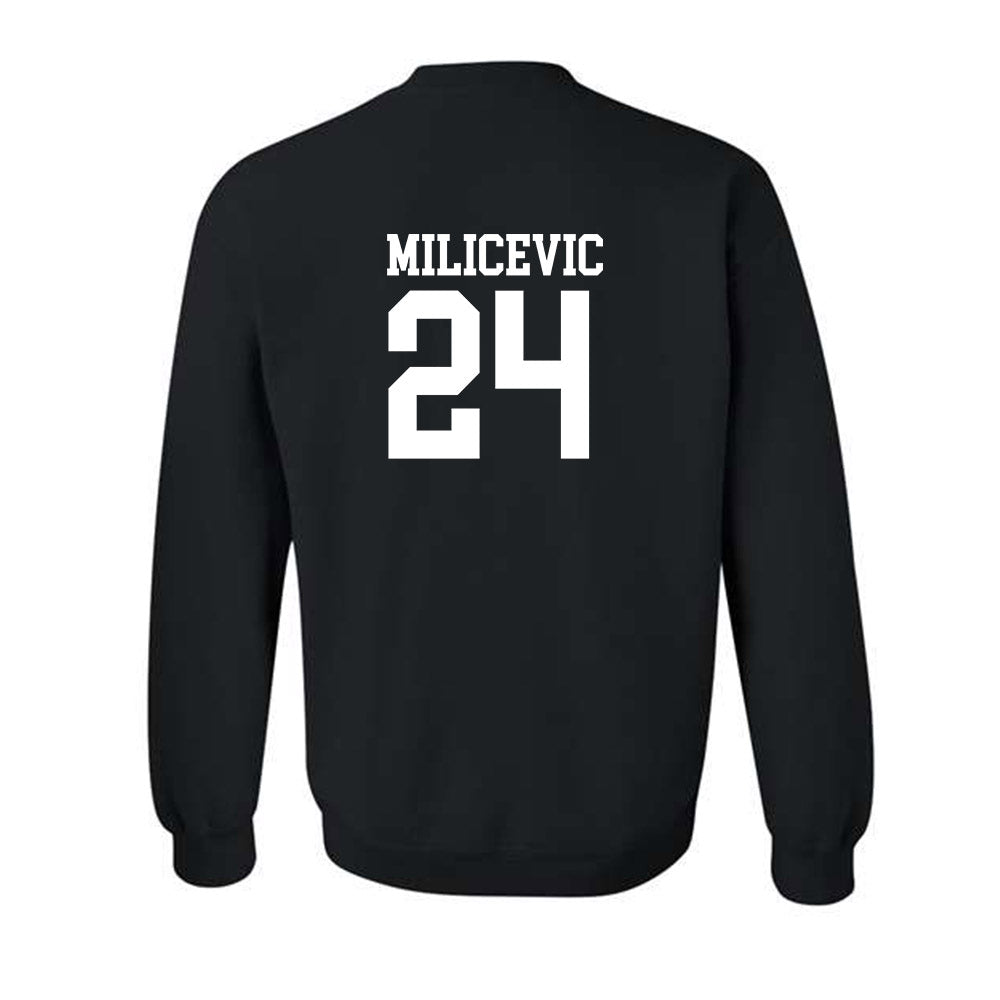 Xavier - NCAA Men's Basketball : Jovan Milicevic - Replica Shersey Crewneck Sweatshirt-1