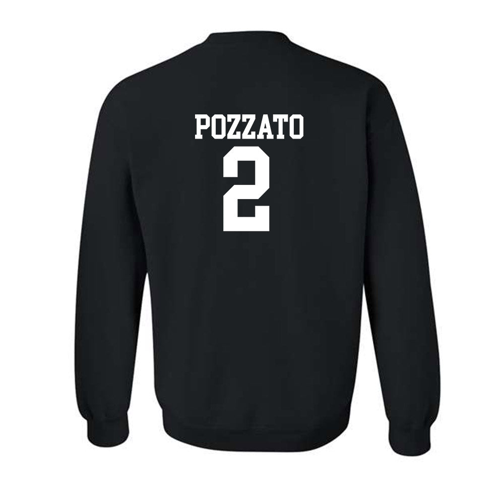 Xavier - NCAA Men's Basketball : Gabriel Pozzato - Replica Shersey Crewneck Sweatshirt-1
