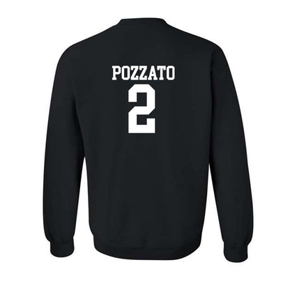 Xavier - NCAA Men's Basketball : Gabriel Pozzato - Replica Shersey Crewneck Sweatshirt-1