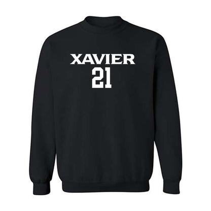 Xavier - NCAA Women's Basketball : Audia Young - Replica Shersey Crewneck Sweatshirt-0