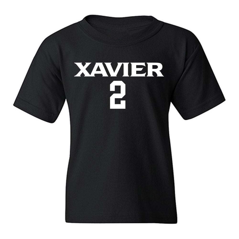 Xavier - NCAA Women's Basketball : Savannah White - Replica Shersey Youth T-Shirt-0