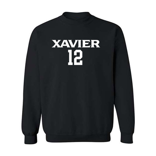 Xavier - NCAA Women's Basketball : MacKenzie Givens - Replica Shersey Crewneck Sweatshirt