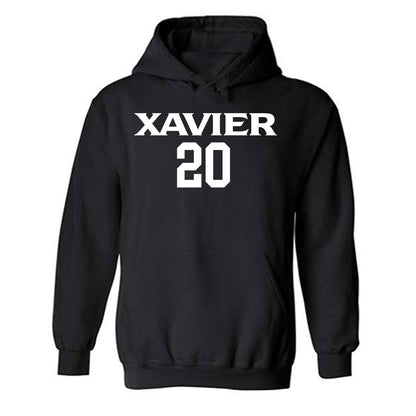 Xavier - NCAA Men's Basketball : Henry Thole - Replica Shersey Hooded Sweatshirt-0
