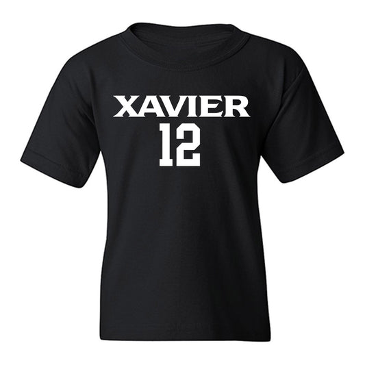 Xavier - NCAA Men's Basketball : Tre Carroll - Replica Shersey Youth T-Shirt-0
