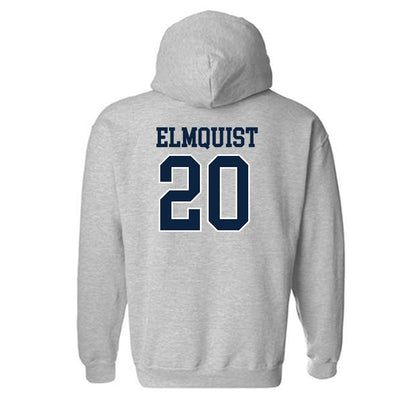 Xavier - NCAA Men's Soccer : Grayson Elmquist - Hooded Sweatshirt Classic Shersey