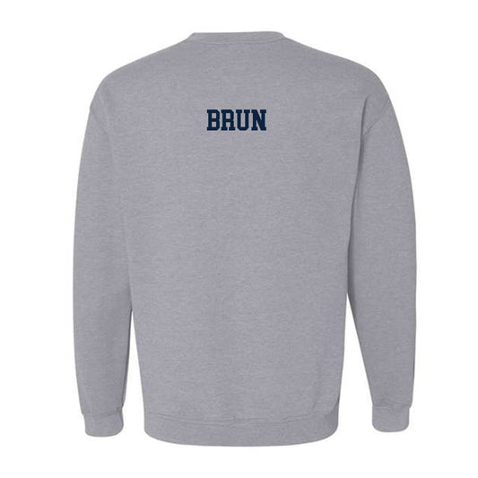 Xavier - NCAA Men's Swimming & Diving : Truman Brun - Generic Shersey Crewneck Sweatshirt-0