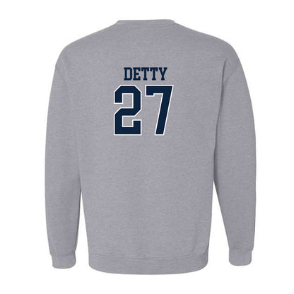 Xavier - NCAA Men's Soccer : Ely Detty - Generic Shersey Crewneck Sweatshirt-1