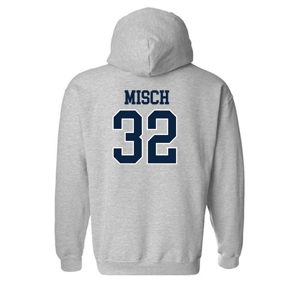 Xavier - NCAA Baseball : Connor Misch - Generic Shersey Hooded Sweatshirt-1
