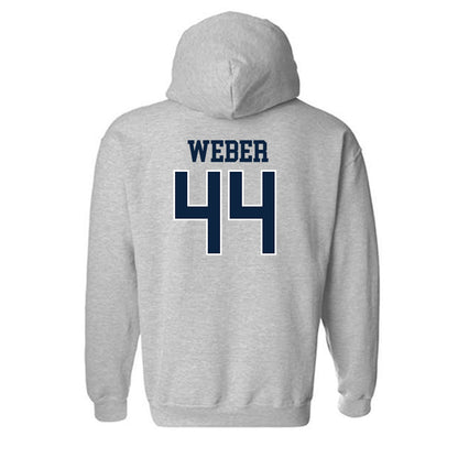 Xavier - NCAA Baseball : Ben Weber - Generic Shersey Hooded Sweatshirt-1