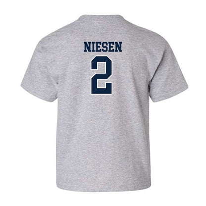 Xavier - NCAA Women's Volleyball : Kelsey Niesen - Generic Shersey Youth T-Shirt-1