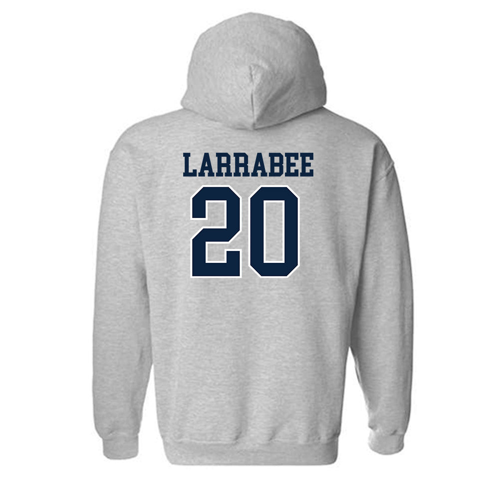 Xavier - NCAA Women's Lacrosse : Summer Larrabee - Generic Shersey Hooded Sweatshirt-1