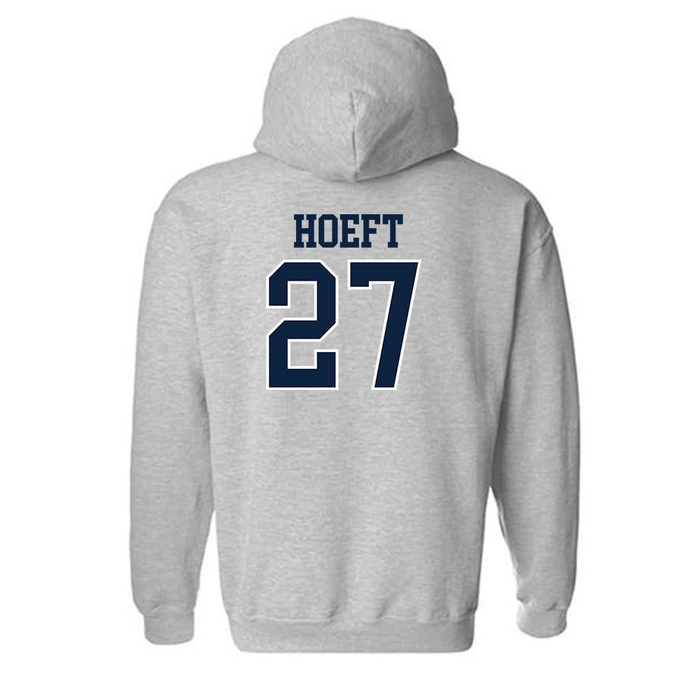 Xavier - NCAA Baseball : Sam Hoeft - Generic Shersey Hooded Sweatshirt-1