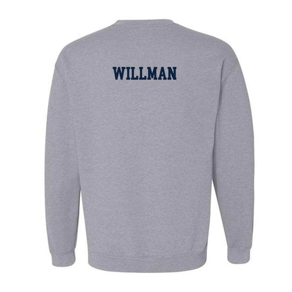 Xavier - NCAA Men's Track & Field (Outdoor) : Liam Willman - Crewneck Sweatshirt Classic Shersey