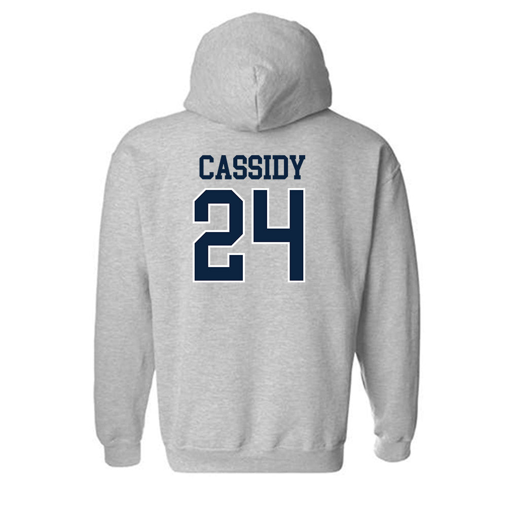 Xavier - NCAA Women's Lacrosse : Julie Cassidy - Hooded Sweatshirt Classic Shersey