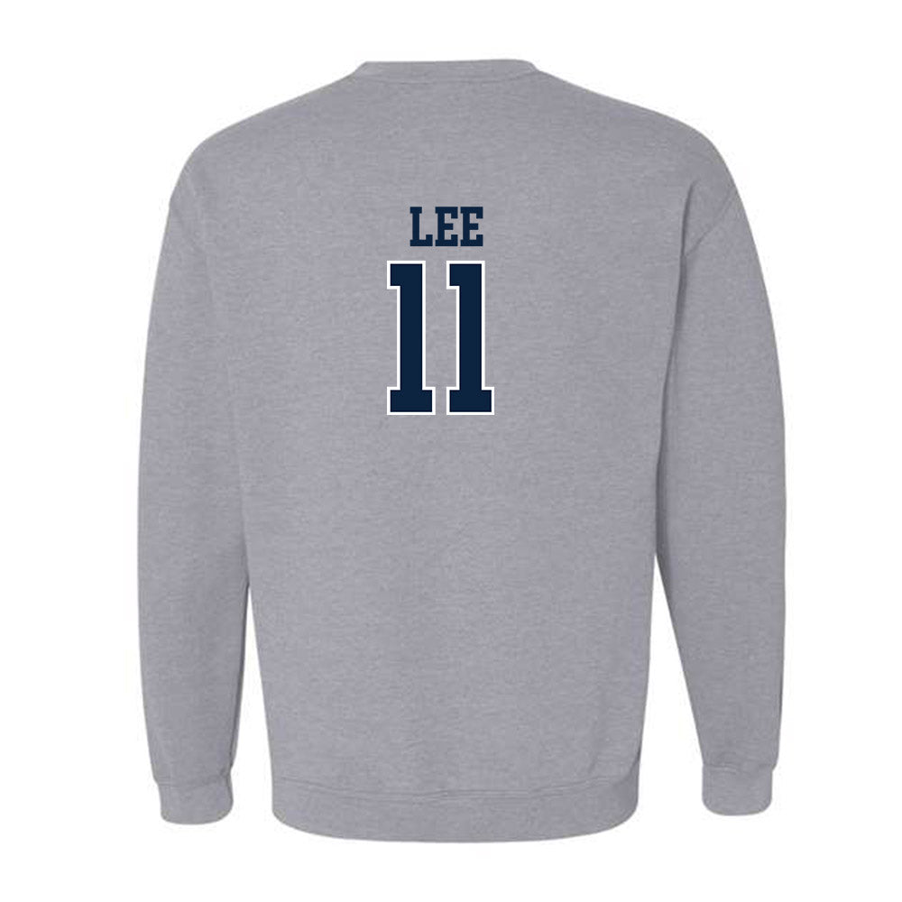 Xavier - NCAA Men's Soccer : Gun Lee - Generic Shersey Crewneck Sweatshirt-1