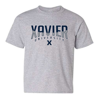 Xavier - NCAA Men's Swimming & Diving : Gage Hannewyk - Youth T-Shirt Classic Shersey