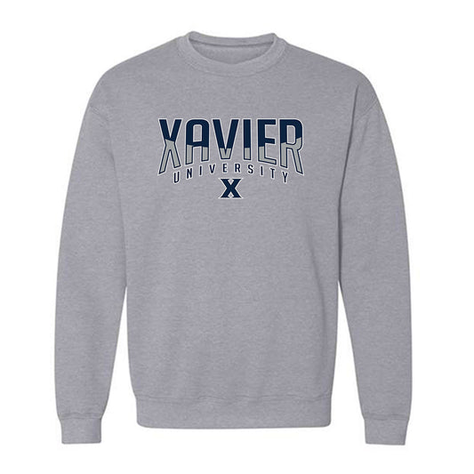 Xavier - NCAA Men's Swimming & Diving : Owen Schwebach - Generic Shersey Crewneck Sweatshirt