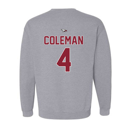 NCCU - NCAA Women's Basketball : Tierney Coleman - Classic Shersey Crewneck Sweatshirt-1