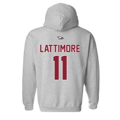 NCCU - NCAA Men's Basketball : Gage Lattimore - Classic Shersey Hooded Sweatshirt-1