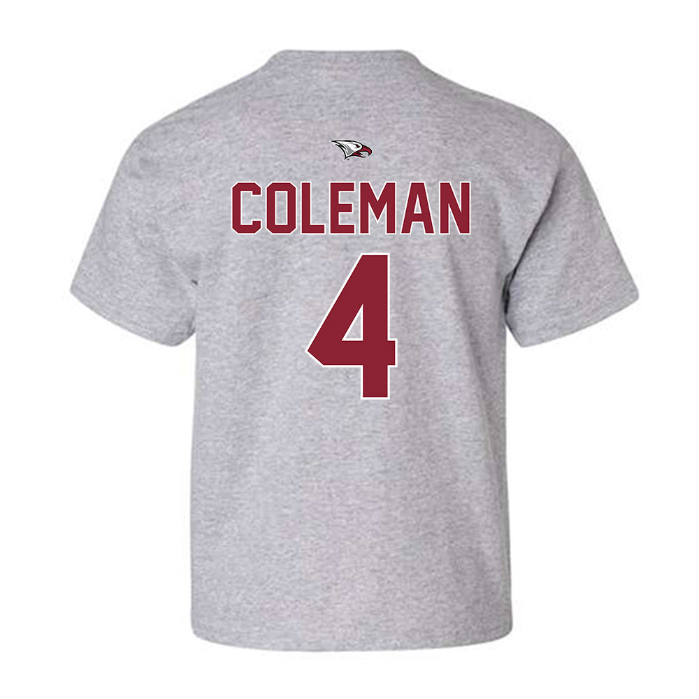NCCU - NCAA Women's Basketball : Tierney Coleman - Classic Shersey Youth T-Shirt-1