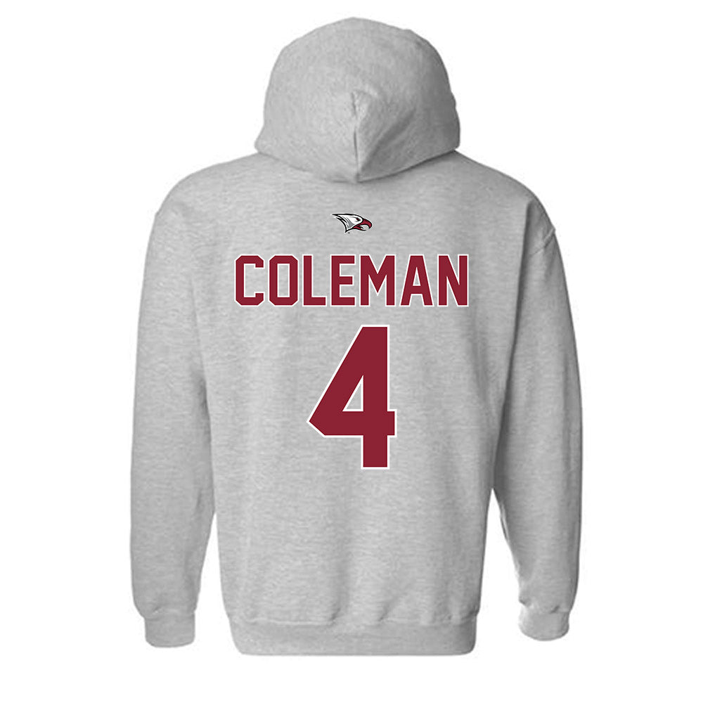NCCU - NCAA Women's Basketball : Tierney Coleman - Classic Shersey Hooded Sweatshirt-1