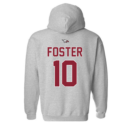 NCCU - NCAA Women's Basketball : Shakiria Foster - Classic Shersey Hooded Sweatshirt-1